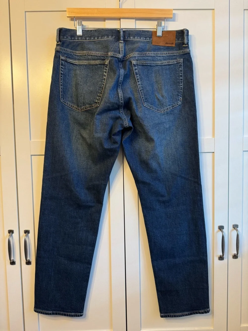 Madewell Athletic Fit Slim Jeans in Danden Wash Size 34x30